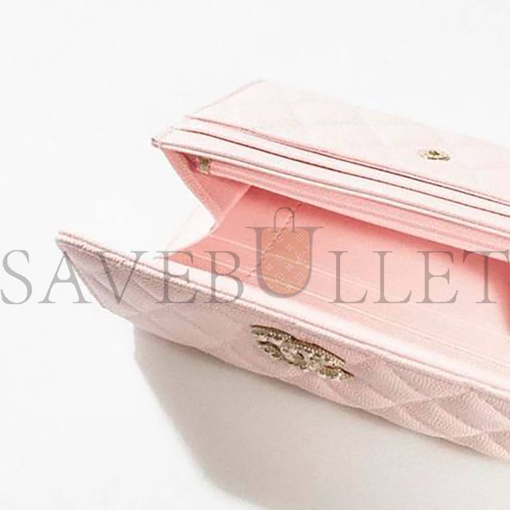 CHANEL LONG FLAP WALLET AP2740 B08043 NH620 (19.4*10.5*3cm)